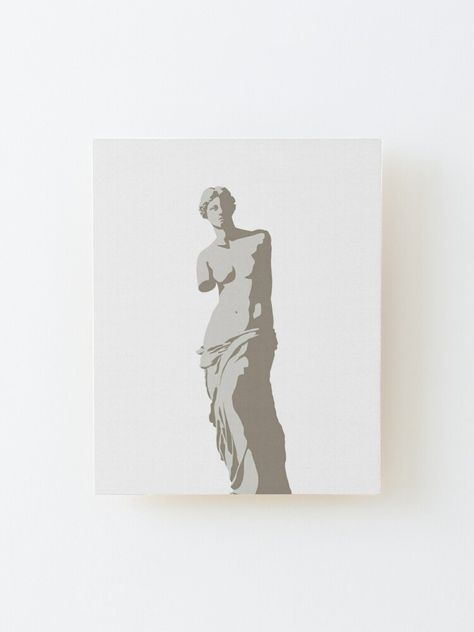 greek / hellenistic / sculpture / minimalist / aesthetic Hellenistic Sculpture, Minimalist Aesthetic, Glossier Stickers, Birch Plywood, Feature Wall, Wood Print, Wood Grain, Tea Party, Independent Artist