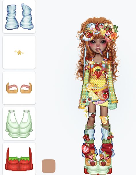 Gyaru Everskies Outfit, Everskies Aesthetic, Everskies Gyaru, Adopt Clothes, Outfit Inspo Coquette, Gyaru Everskies, Everskies Kawaii, Coquette Gyaru, Everskies Kawaii Outfits