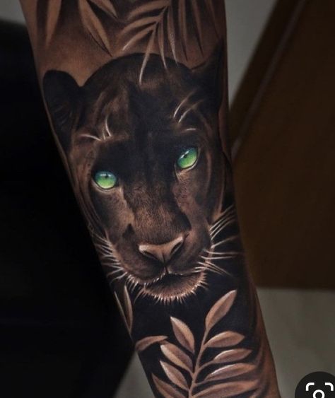 Wallpaper Dog Aesthetic, Animals And Pet Supplies, Black Panther Tattoo, Big Cat Tattoo, Jaguar Tattoo, Dog Tattoo Ideas, Animal Sleeve Tattoo, Leopard Tattoos, Wallpaper Dog