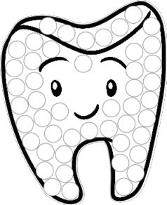 These free printable dental health themed dot marker coloring pages are a fun, no-prep activity for any time of the year. They feature kids cleaning their teeth and kawaii style teeth and dental hygiene items. Click through to download yours today! Dental Health Preschool Crafts Free Printable, Teeth Worksheets For Kids, Hygiene Activities For Toddlers, Teeth Printable, Dental Health Preschool Crafts, Marker Coloring Pages, Dental Health Crafts, Playgroup Activities, Dental Health Preschool