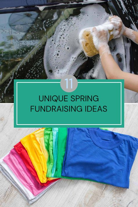 Discover 11 unique spring fundraising ideas featuring school kids washing a car. From eco-friendly car washes to community bake sales, explore vibrant concepts that engage and raise funds effectively. This pin combines two images highlighting fun school fundraisers. Small Group Fundraiser Ideas, March Fundraising Ideas, Fundraising Ideas Non Profit, School Fundraising Ideas, Community Garage Sale, Bracket Challenge, March Madness Bracket, Charity Fund, School Newsletter