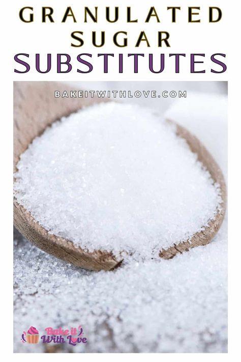 Sugar Substitute Chart, Sugar Replacement In Baking, Substitute For Sugar In Baking, Baking Replacements, Sugar Substitutes For Baking, Substitute For Sugar, Best Sugar Substitute, Baking Substitutions, Sugar Replacement