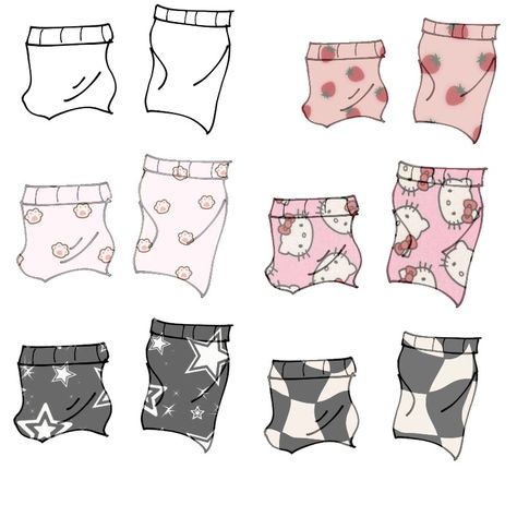 Gacha Shorts Base, Gacha Body Sheet Clothes, Gacha Leg Warmers, How To Draw Leg Warmers, Free Gacha Body Sheet, Leg Warmers Drawing, Sketch Tricks, Accessories Design Sketch, Drawing Legs