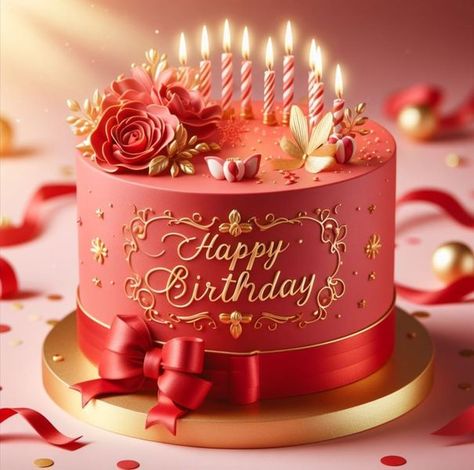 Favorite Cake | Beautiful Cake 🎂 | Facebook 50 Birthday Cakes, Happy Birthday Sister Cake, Birthday Cake Wishes, Happy Birthday Flower Cake, Happy Birthday Girlfriend, Birthday Cake Gift, Happy Birthday Wishes Pics, Happy Birthday Flowers Wishes, Birthday Wishes Pics