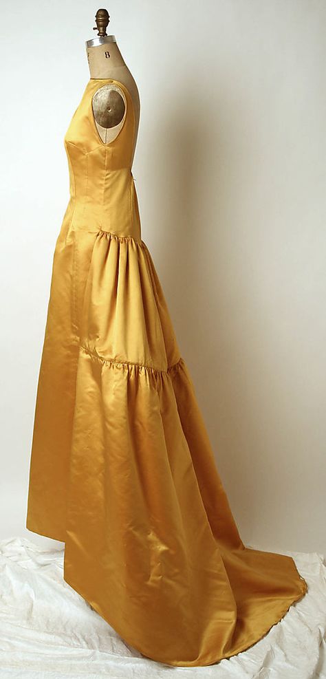 Yellow Ball Gown, James Galanos, 1960s Dresses, 60's Style, Vintage Long Dress, 1960's Fashion, Vintage Closet, Frock Dress, Dream Dresses