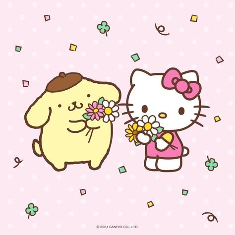 (1) Hello Kitty on X: "Happy birthday to the adorable pup, Pompompurin! 🎂💛 https://t.co/6SNk50mskN" / X Hello Kitty And Pompompurin, Pompompurin And Hello Kitty, Pompompurin Birthday, Meet Pompompurin, Pompompurin Hello Kitty Cafe, Sanrio Posters Pompompurin, Pompompurin Friends, Pom Pom Purin And Hello Kitty, Sanrio Food