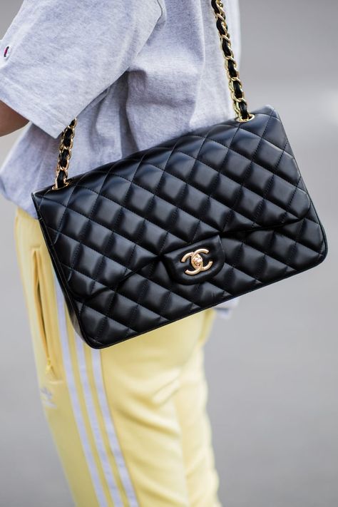 The 10 Best Chanel Bags to Date Chanel Bag Sizes, Best Chanel Bags, Iconic Bags Handbags, Chanel Bags 2023, Large Chanel Bag, Chanel Bag 2024, Chanel Purse Outfit, Chanel Bag Outfit Street Style, Beige Chanel Bag