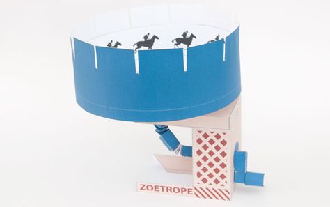 Zoetrope - come and get it! | www.robives.com Diy Robot, Paper Engineering, Come & Get It, Printables Freebies, Paper Toy, Kinetic Sculpture, Boeing 777, Wheel Of Life, Paper Punch