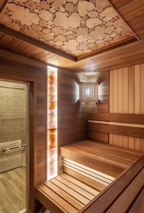 Sauna Bathroom Ideas, Sauna Lights, Building A Sauna, Home Spa Room, Inside Pool, Sauna Diy, Sauna House, Spa Room Decor, Portable Sauna