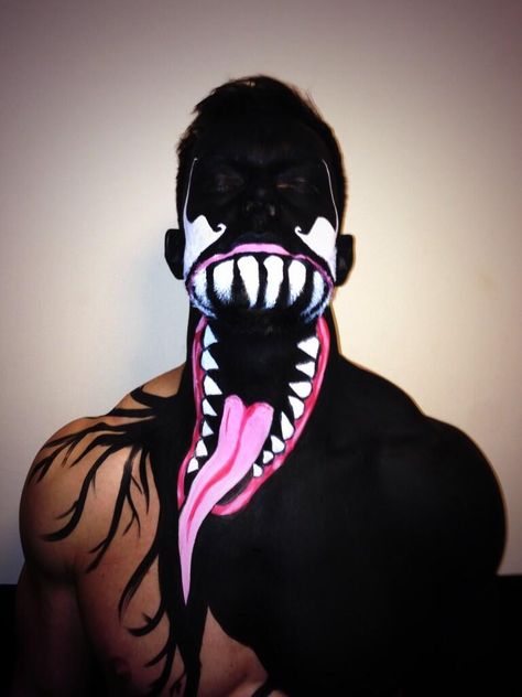 Fin Balor, Spider Face Painting, Prince Devitt, Finn Balor Demon King, Two Face Batman, Spider Face, Balor Club, Bullet Club, Finn Balor