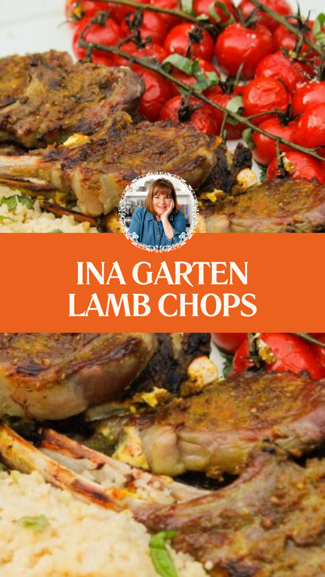 Ina Garten Lamb Chops Lamb Chop Recipe, Grilled Lamb Chops, Lamb Chop Recipes, Lamb Chop, Ina Garten Recipes, Grilled Lamb, Chops Recipe, Ground Turmeric, Dinner Options