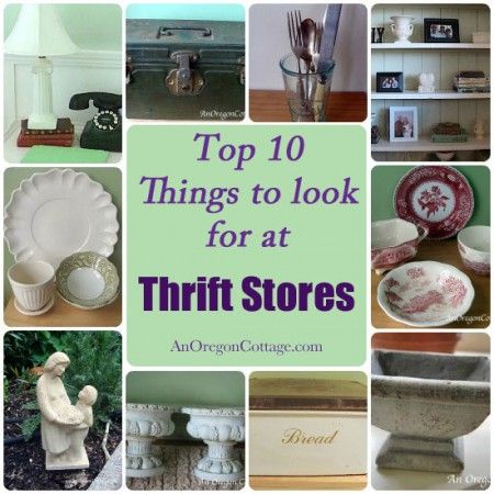 Thrift-Store-Favorites Thrift Store Diy, Thrifted Home Decor, Thrifty Diy, Thrift Store Shopping, Thrift Store Furniture, Flea Market Flip, Thrift Store Crafts, Trash To Treasure, Upcycled Crafts