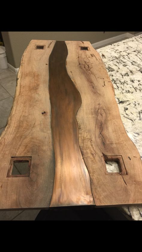 Custom Made Coffee Table,Live Edge Inlay,Steel Base,Woodworking,Living Room,Office,Mesquite,Reclaimed Mesquite Furniture, Coffee Table Live Edge, Made Coffee Table, Wood Dining Room Table, Leg Painting, Table Live Edge, Wood Finishing, Live Edge Coffee Table, Inlay Furniture