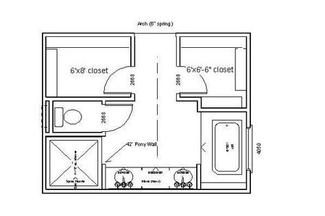 Master Bath Layout, Bath Layout, Master Bath And Closet, Bedroom Addition, Nick Nacks, Bathroom Design Layout, Bathroom Plans, Bathroom Floor Plans, Bathroom Closet