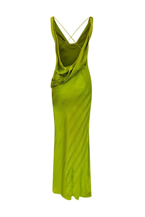 Cenit Nadir, Lime Green Bridesmaid Dresses, Summer Graduation Dress, Flattering Maxi Dress, Rat And Boa, Lime Green Dress, Simple Gowns, Garden Party Dress, Prom Dress Inspiration