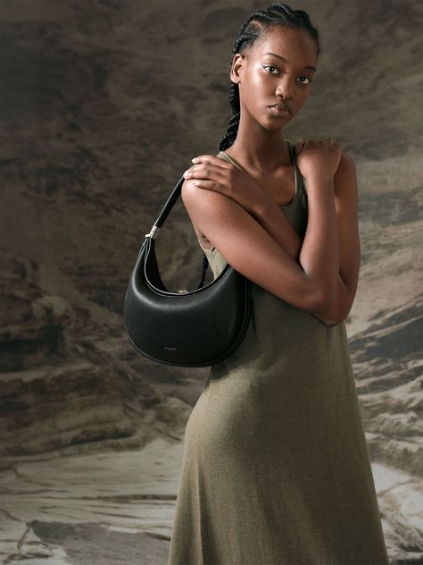 Songmont Luna Bag Outfit, Songmont Luna Bag, Songmont Bag, Luna Bag, Powerful Energy, Matte Texture, Moon Shape, Dynamic Design, Isle Of Man