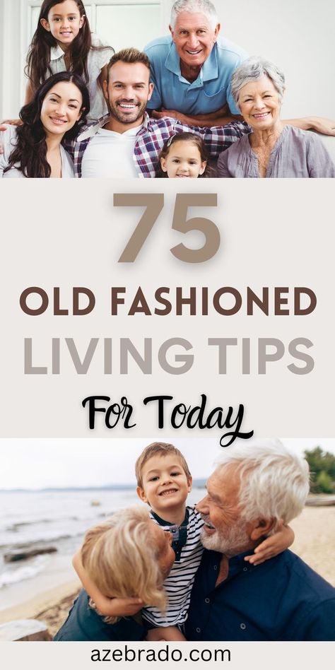 Discover a vintage vault of timeless lifestyle tips with these 75 old-fashioned living recommendations. Click the image to know more. Follow us for more tips. #VintageVault #TimelessLifestyle #OldFashionedTips Old Fashioned Lifestyle, Old Fashioned Living, School Lifestyle, Vintage Housewife, Old Fashion, Lifestyle Tips, Living Tips, Fashion Lifestyle, Everyday Life