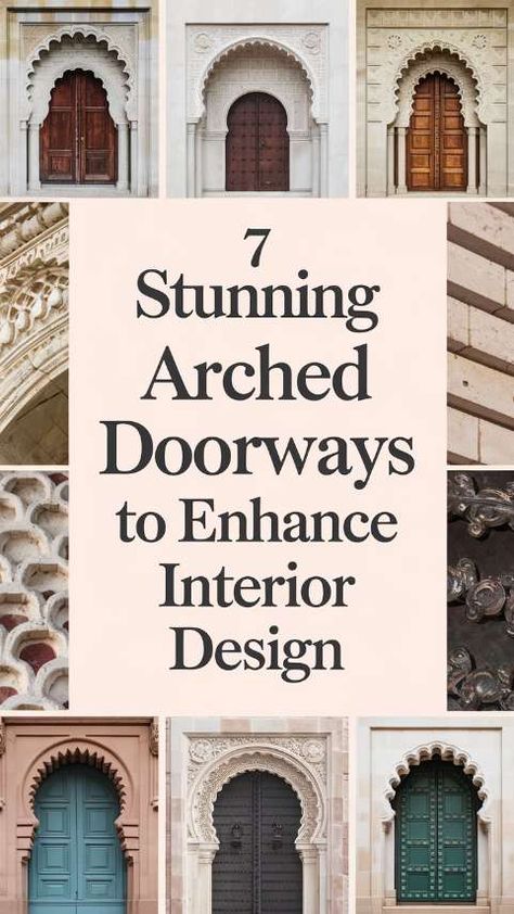 7 Stunning Arched Doorways to Enhance Interior Design Arched Entry Interior, Arched Doorways, Arch Doorway, Terracotta Tiles, Next Home, Decorative Trim, Cozy Nook, Unique Materials, Custom Lighting