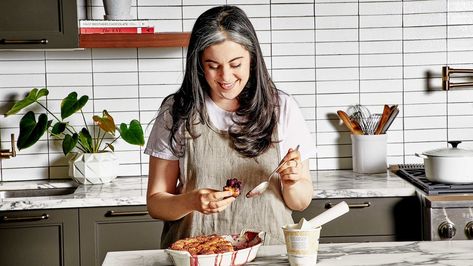 I <3 Claire Saffitz's hair! Also if you haven't seen her she's awesome on Bon Appetit's channel. Best Buttermilk Biscuits, Claire Saffitz, Summer Fruit Desserts, Natashas Kitchen, Melon Salad, Grandbaby Cakes, Black Bean Recipes, Carlsbad Cravings, Cream Biscuits