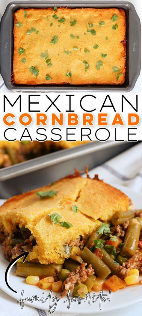 Cornbread Mexican Casserole, Cornbread Mexican, Roasted Tomato Salsa Recipe, Mexican Cornbread Casserole Recipe, Mexican Coleslaw, Mexican Cornbread Casserole, Cornbread Casserole Recipe, Mexican Comfort Food, Mexican Cornbread