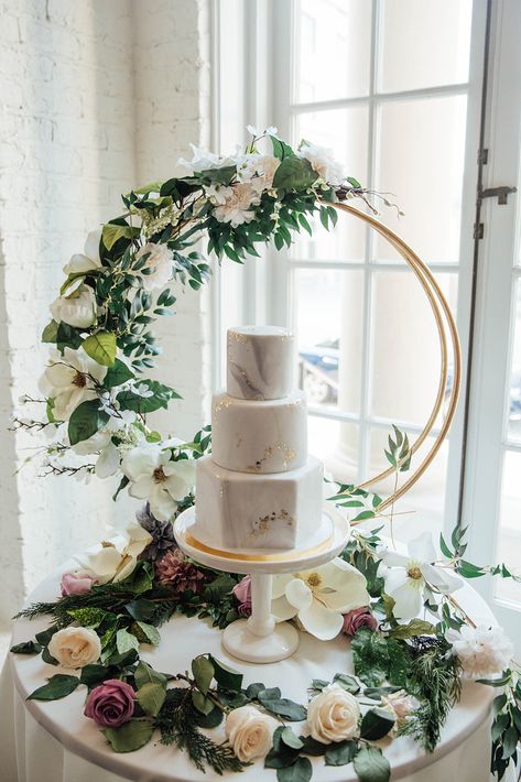 modern marble cake, 3 tier, greenery, Kadi Bakes Wooden Cake Stand, Wedding Cake Display, Metal Cake Stand, Wooden Cake Stands, Aisle Runners, Wedding Hoop, Wedding Cake Table, Wooden Cake, Rustic Cake