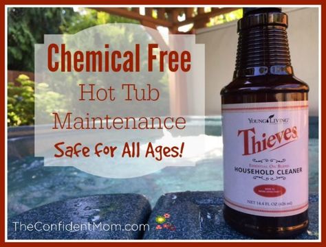 Chemical Free, Plant Based Care for your Hot Tub - FINALLY!!!  Safe for the entire family and no residue left on your skin. Hot Tub Maintenance, Whirlpool Deck, Hot Tub Cleaner, Tub Cleaning, Cleaning Hot Tub, Hot Tub Time Machine, Hot Tub Landscaping, Thieves Household Cleaner, Hot Tub Deck