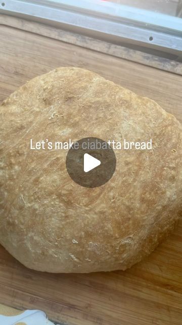 Cibatta Bread, Apple Crisp Bars Recipe, Ciabatta Bread Recipe, Baking Breads, Bread Dough Recipe, Frozen Bread Dough, Coffee Cake Muffins, Brunch Bread, Food Italian