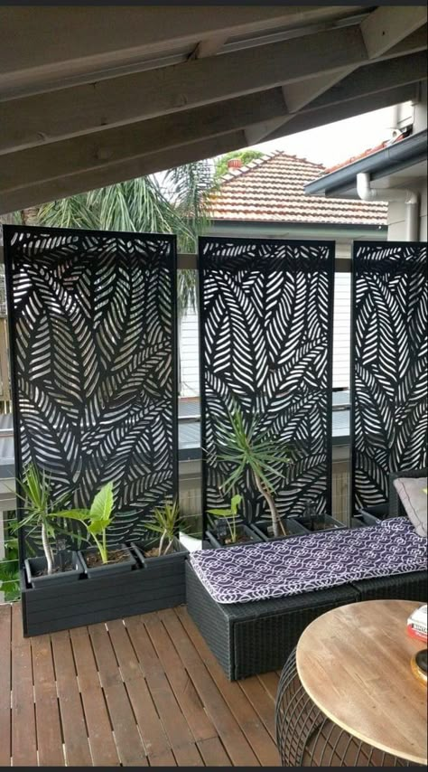 Compound Wall Design, Home Gate Design, Balcony Grill Design, Rooftop Terrace Design, Backyard Privacy, Privacy Screen Outdoor, Privacy Screens, Gate House, Terrace Design