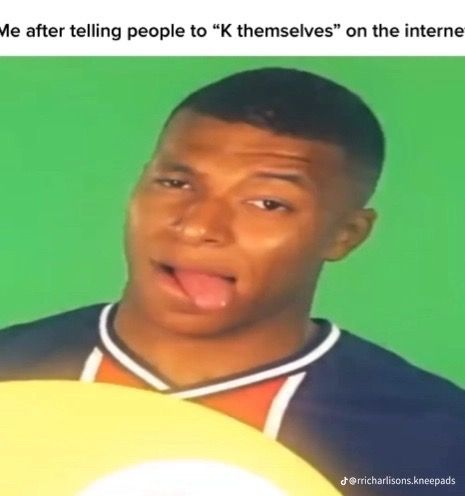 Mbappe Memes Funny, Kylian Mbappe Meme, Kylian Mbappe Funny, Funny Mbappe, Football Memes Funny, Barca Flag, Mbappe Icon, Mbappe Funny, Julian Loki