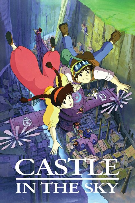 Laputa Castle In The Sky, Le Vent Se Leve, Personajes Studio Ghibli, Magic Crystal, Adventure Film, Evangeline Lilly, Studio Ghibli Movies, Sky Full, Castle In The Sky