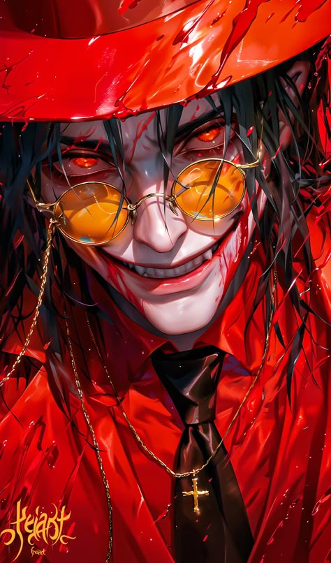 【HELLSING】 ⁀➷ Wallpaper ✪ Alucard Hellsing Fanart, Hellsing Wallpaper, Hellsing Ultimate Anime, Alucard Hellsing, Hellsing Alucard, Anime Picture Hd, Cool Anime Backgrounds, Cool Anime Wallpapers, Anime Artwork Wallpaper