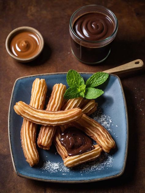 Air Fried Frozen Churros Frozen Churros, Duck Fat Fries, Churros Recipe, Beef Pot Roast, Easy Dessert Recipe, Chicken Gyros, Air Fryer Healthy, Hazelnut Spread, Cinnamon Flavor