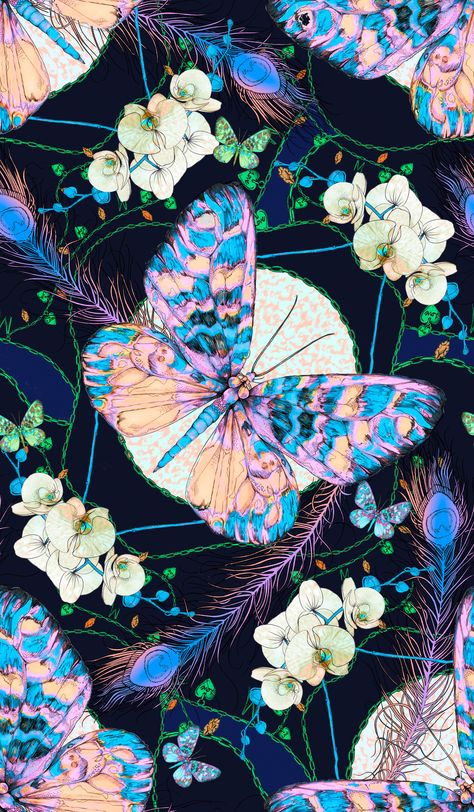 달력 디자인, Insect Art, Matthew Williamson, Butterfly Wallpaper, Butterfly Art, New Wallpaper, Aesthetic Iphone Wallpaper, Beautiful Butterflies, Butterfly Print