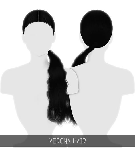 VERONA HAIR | Patreon Sims Hairstyles, Sims 4 Curly Hair, Cc Shopping, Sims Baby, Sims 4 Black Hair, Cc Hair, Sims 4 Cc Kids Clothing, Play Sims 4, Pelo Sims