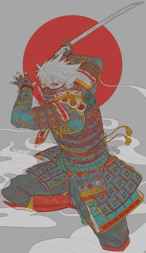 Ronin Samurai, Samurai Wallpaper, Samurai Artwork, Ninja Art, Japon Illustration, Samurai Art, Kakashi Hatake, Arte Fantasy, Naruto Art