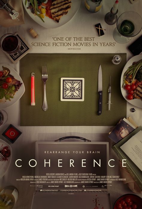 Coherence Movie Posters :: Behance Coherence Movie Poster, Coherence Movie, Movie Teaser, Science Fiction Movies, Key Art, Keys Art, Bts Playlist, Executive Producer, Movie Poster