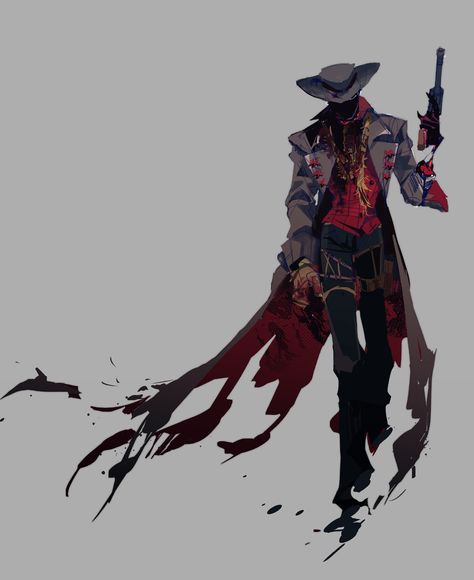 Cowboy Character Design, Cowboy Design, Cowboy Art, Oc Inspo, 영감을 주는 캐릭터, Character Design References, Dieselpunk, Dnd Characters, Art Inspiration Drawing