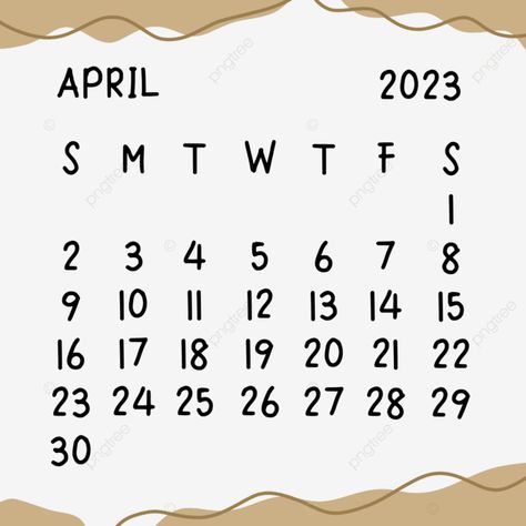 April Calender 2023, Calander 2023 Aesthetic, Calender April 2023, 2023 April Calendar, April Calendar 2023, 2023 Calendar Aesthetic, April Calender, April Month, Calendar April