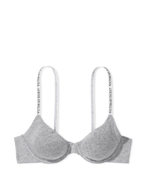 Unlined Full-Coverage Cotton Bra - Bras - Victoria's Secret Bra Outfit, Victorias Secret Set, Victoria Secret Outfits, Vs Bras, Cute Bras, Nightwear Women, Cotton Bras, Lingerie Outfits, Victoria Secret Bras