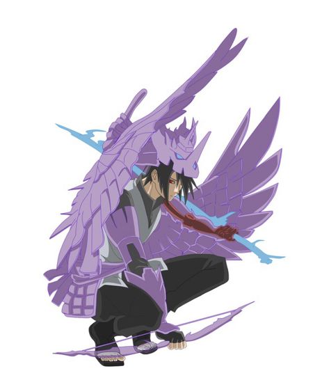 Susanoo Concept Art, Sasuke's Susanoo, Susanoo Naruto, All Anime Characters, Anime Demon Boy, Naruto Oc Characters, Naruto Drawings, Naruto Uzumaki Art, Naruto Fan Art