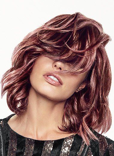 Rose Gold Brown Hair Color, Rose Gold Hair Color Formula, Gold Brown Hair Color, Rose Gold Brown Hair, Gold Brown Hair, Metallic Hair Color, Rose Gold Hair Brunette, Gold Hair Colors, Hair Color Rose Gold