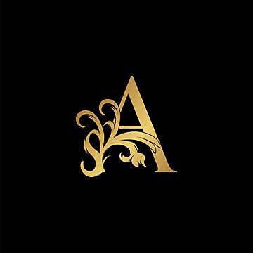 Letter Logo Design Alphabet Style Gold, Simple Modern Fonts, Gothic Alphabet, Shadow Illustration, Gold Logo Design, Feminine Fonts, Geometric Font, Alphabet Style, Golden Logo