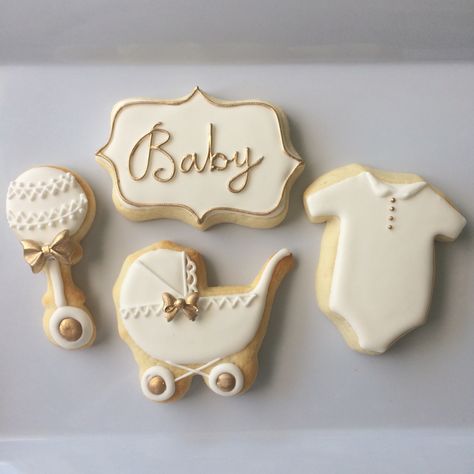 Baby Carriage Cookies, Baby Carriage, Wren, Sugar Cookie, Shower