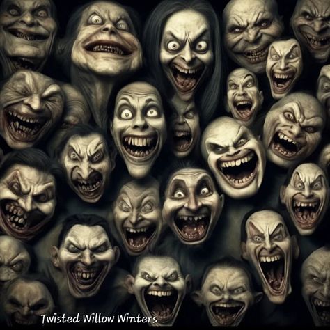 #digitalart #scary #scaryfaces #wallpaper #sinister #smile Sinister Smile, Willow Winters, Scary Faces, Digital Art, On Instagram, Quick Saves, Instagram, Art