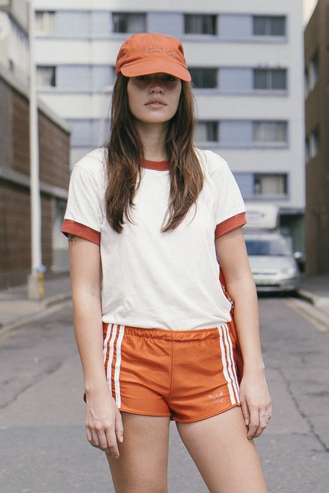 Counselor Off Duty – CAMP Collection #campcollection Aesthetic Sport, Vintage Sportswear, Shorts Adidas, Retro Sports, Retro Sport, Vintage Camping, Sport Chic, Zara Kids, Sporty Chic