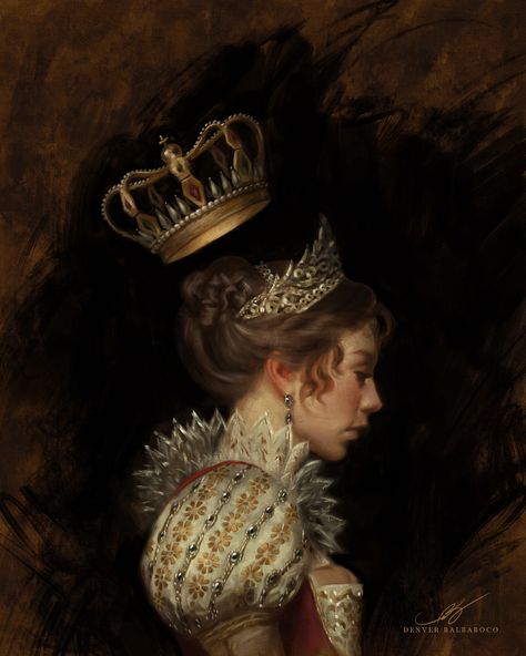 Vanessa Kirby The Crown, Napoleon Movie, David Painting, Napoleon Josephine, Empress Josephine, Baroque Painting, Vanessa Kirby, Royal Art, Fairy Artwork