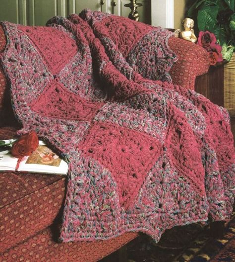 Pattern is written in English only using US/ American crochet terms with step by step instructions. Vintage Crochet Pattern Warm and Cozy February Afghan  PDF Instant Digital Download Complements Galore Holiday Throw Blanket Home Decor PDF INSTANT DOWNLOAD!  See our shop for more digital patterns with more being added weekly Skill Level: Not mentioned Size: 48" x 69" You'll get many complements on this awesome Warm and Cozy February Afghan It is such an eye-catcher! Materials needed: Worsted wei 6 Color Crochet Blanket, Crochet Winter Blanket, Vintage Crochet Blanket, American Crochet, Holiday Throw, Crochet Terms, Crochet Blanket Designs, Vintage Crochet Pattern, Crochet Vintage