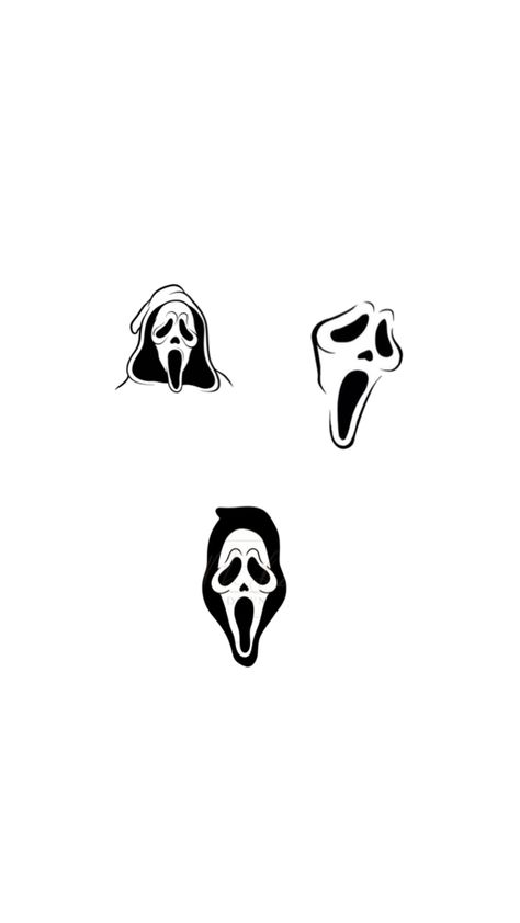 Tiny Tattoo Flash, Mini Ghost Tattoo, Tiny Ghost, Mini Ghost, Tattoo Catalog, Beginner Tattoos, Ghost Tattoo, Horror Movie Icons, Tiny Tattoo