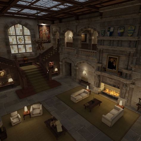 Dark Academia Room Bloxburg, Roblox Castle Layout, Bloxburg Spooky House Ideas, Hogwarts Layout Bloxburg, Bloxburg Kingdom Layout, Castle Aesthetic Bloxburg, Dark Academia Mansion Layout, Dark Academia Aesthetic Bloxburg House, Victorian Manor Bloxburg