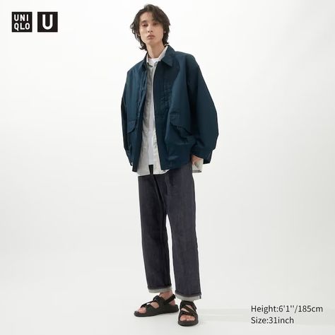 Discover great products at the best prices at Dealmoon. U Selvedge Regular-Fit Jeans. Uniqlo U, Jeans Regular Fit, Look Jean, Christophe Lemaire, Uniqlo Men, Regular Fit Jeans, Street Style Outfits Men, Indigo Colour, Comfortable Jeans